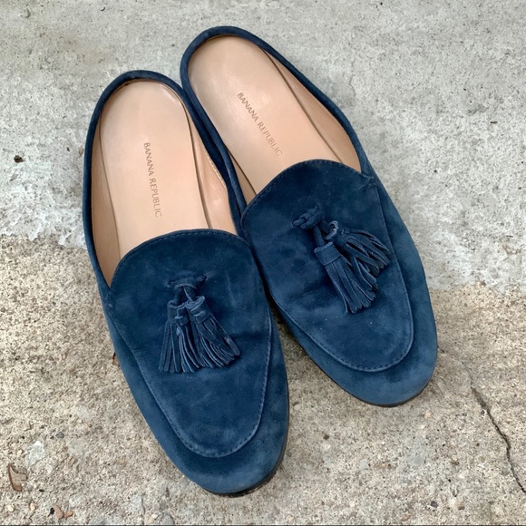 Banana Republic | Demi Slide Mule Loafers - Picture 1 of 8